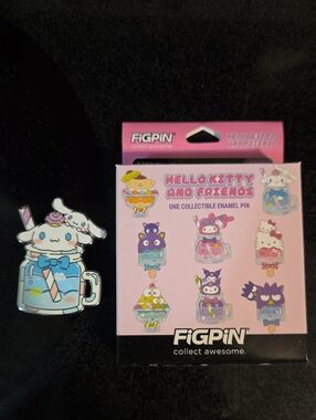 FiGPiN Hello Kitty and Friends Cinnamoroll Blue Enamel Pin